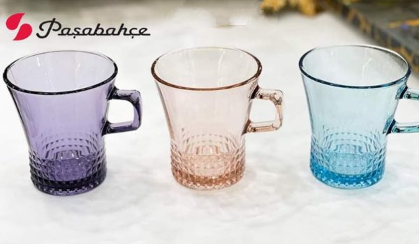 طقم مج الوان كوفرس 6ق Pasabahce