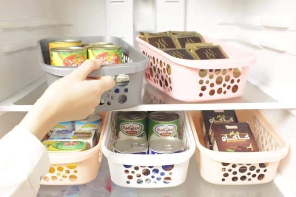 منظم ثلاجة بلاستيك ك ليث