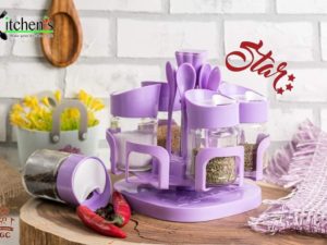 طقم توابل دوار 1دور Kitchen