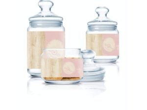 طقم توابل زجاج 3ق Luminarc Nordic Hevea P