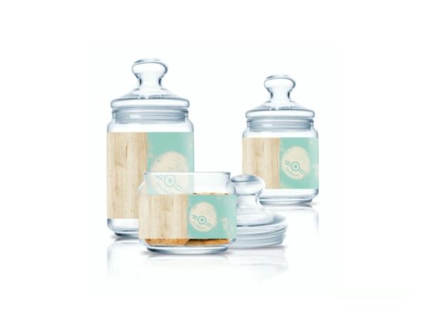 طقم توابل زجاج 3ق Luminarc Nordic Hevea T