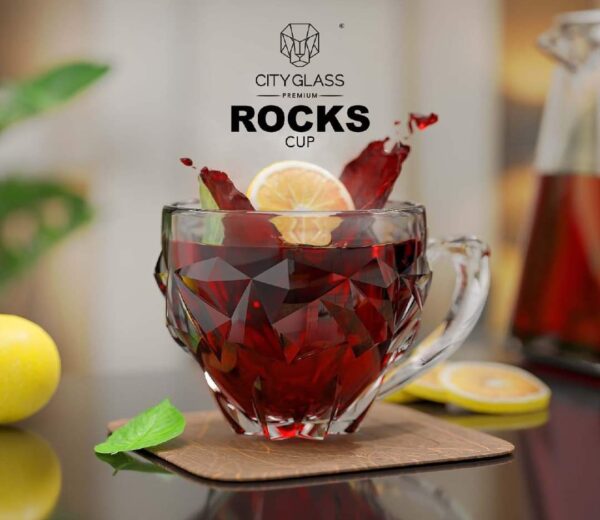 طقم مج روكس 3ق زجاج City Glass