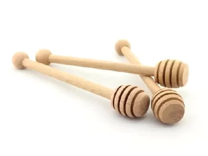 معالق عسل خشب 3قطع