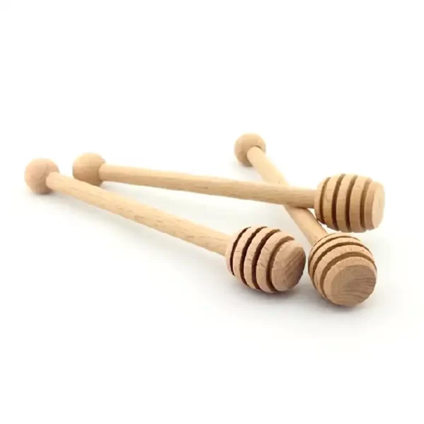 معالق عسل خشب 3قطع