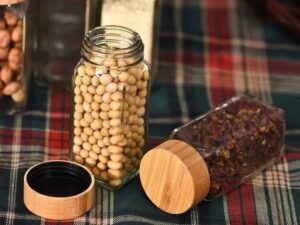 طقم برطمان توابل زجاج 12ق
