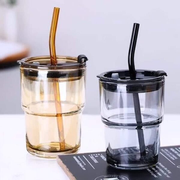 ⁦كوب زجاج شاليموه 250ملي⁩ - الصورة ⁦3⁩
