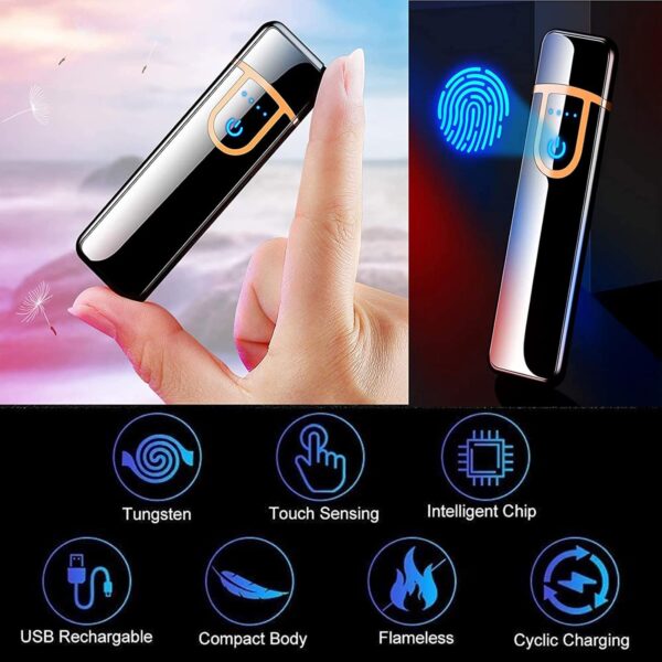 ⁦ولاعة ديجيتال usb⁩ - الصورة ⁦2⁩