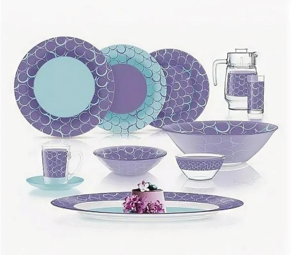 طقم اركوبيركس 58ق Soffici Purple
