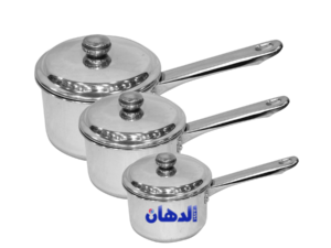 طقم كسرولة بالغطاء الدهان 3ق