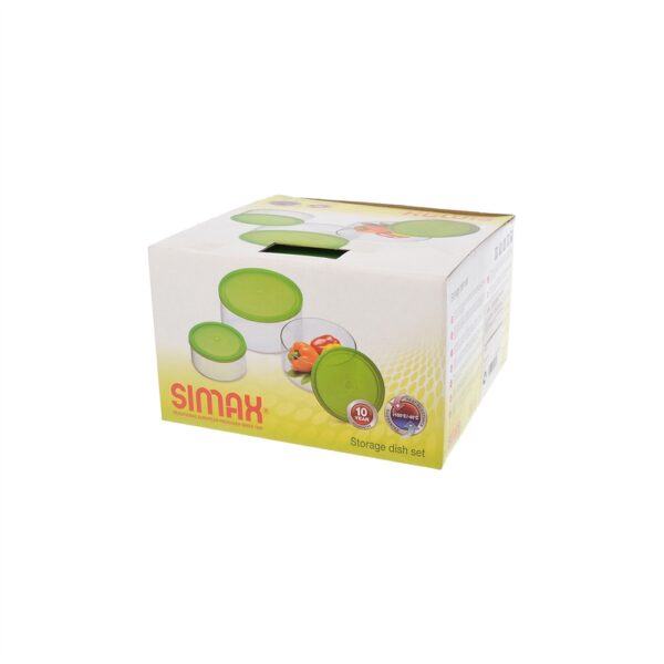 طقم ثلاجة بيركس مدور 3ق Simax