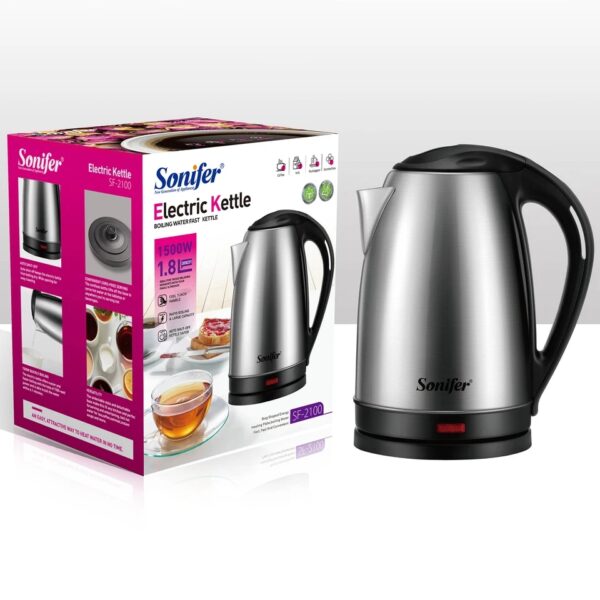 كاتيل استانلس 1.8لتر Sonifer 2100