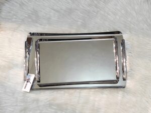 طقم صواني تقديم استانلس 2ق Nelton