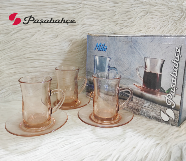 طقم مج ميلا روز 12ق Pasabahce