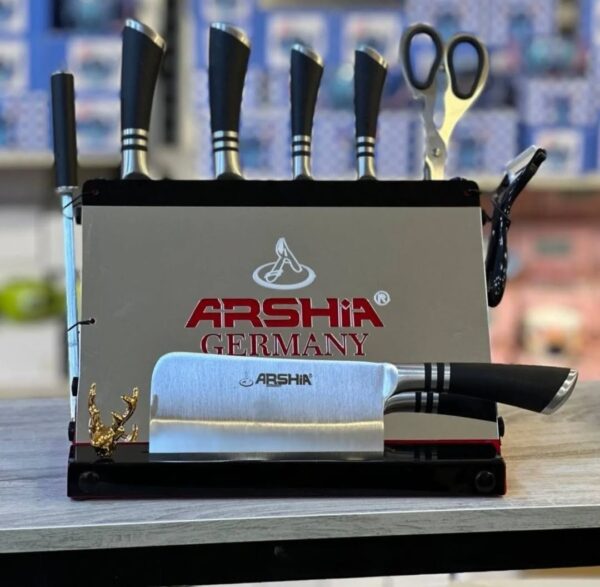 طقم سكاكين استانلس 9ق Arshia