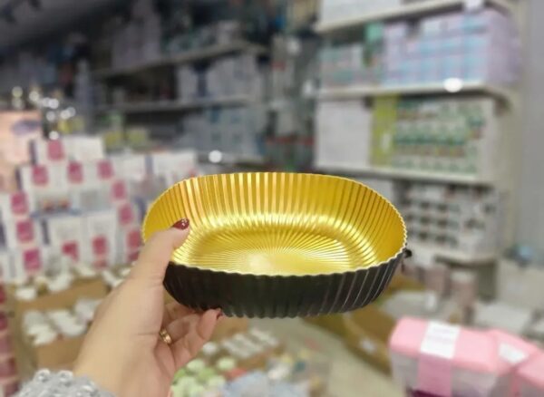 ⁦طبق بلاستيك غويط 25سم⁩ - الصورة ⁦3⁩