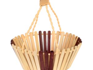 عياشة سفرة خشب بيد 24سم