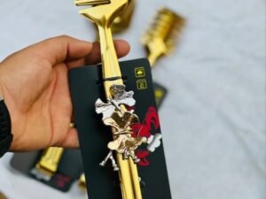ماسك تقديم استانلس دهبي