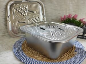 عجانة بمبشرة استانلس24سم