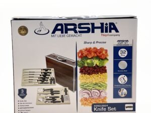 شنطة سكاكين استانلس 32ق Arshia