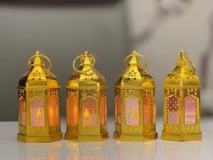 فانوس بلاستيك مضئ 12سم