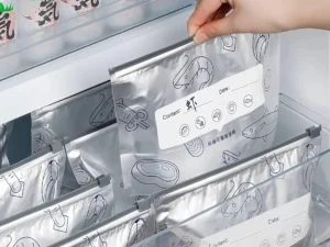 اكياس حفظ طعام فضي 10ق