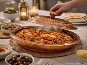 طاجن كبسة استانلس 45سم