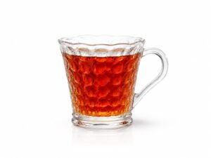 طقم مج زجاج مموج 6ق